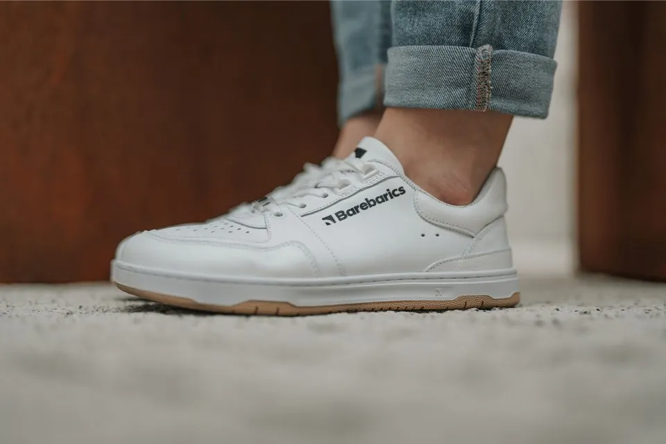 BAREFOOT SNEAKERS BAREBARICS WAVE  ALL WHITE