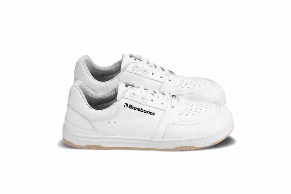 BAREFOOT SNEAKERS BAREBARICS WAVE  ALL WHITE