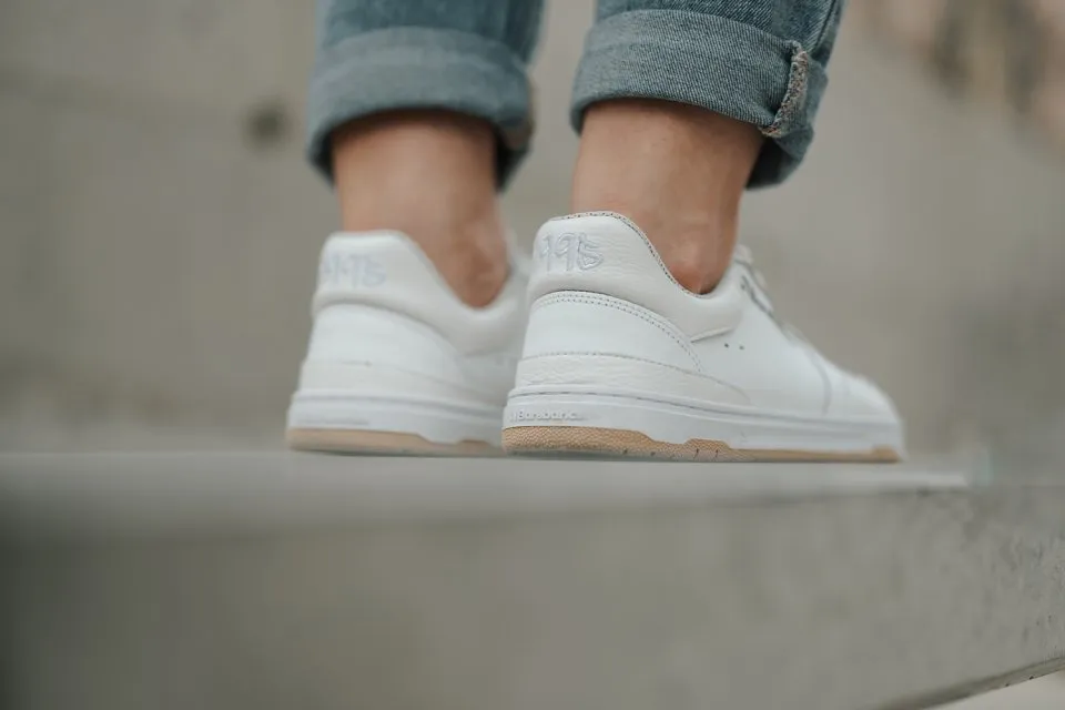 BAREFOOT SNEAKERS BAREBARICS WAVE  ALL WHITE