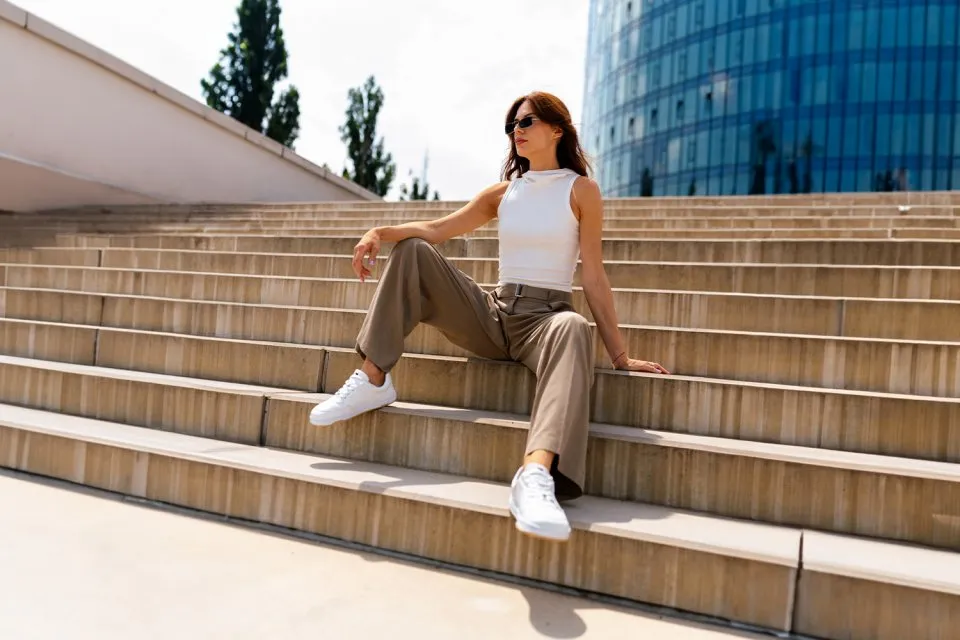 BAREFOOT SNEAKERS BAREBARICS WAVE  ALL WHITE