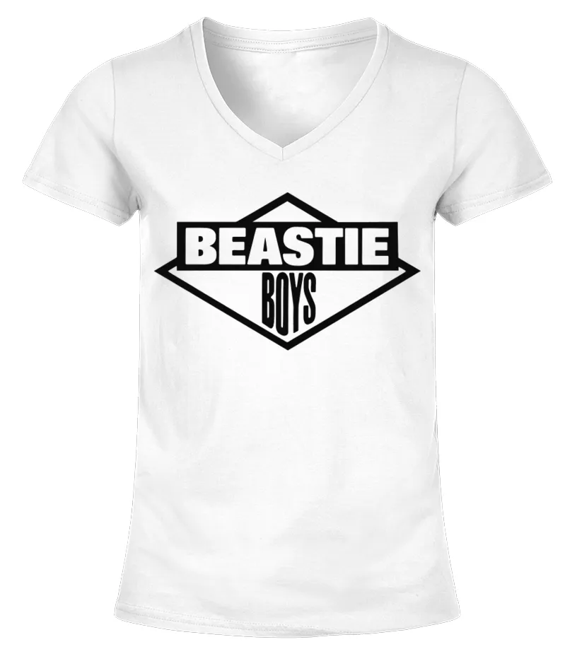 Beastie Boys WT (7) Camiseta cuello pico Mujer