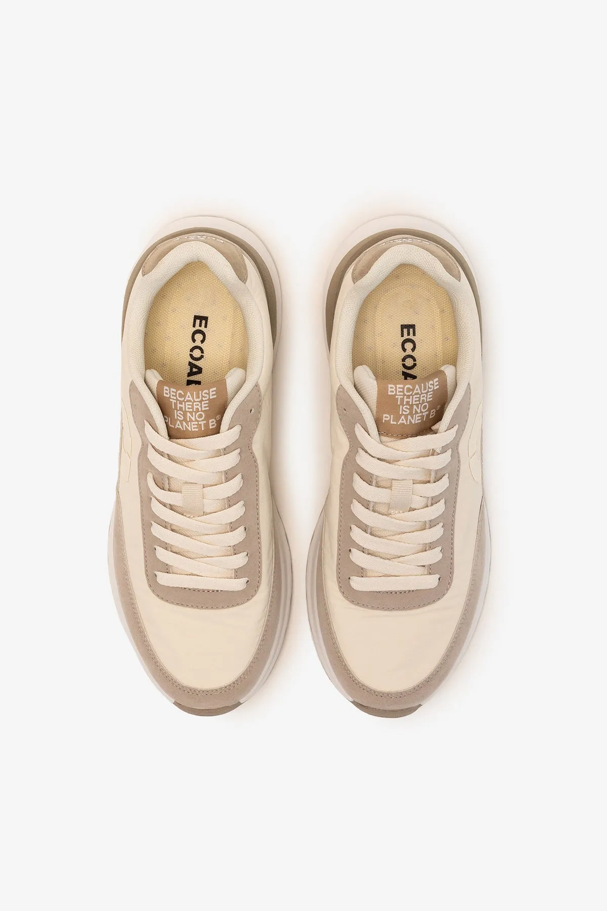 BEIGE CONDE TRAINERS