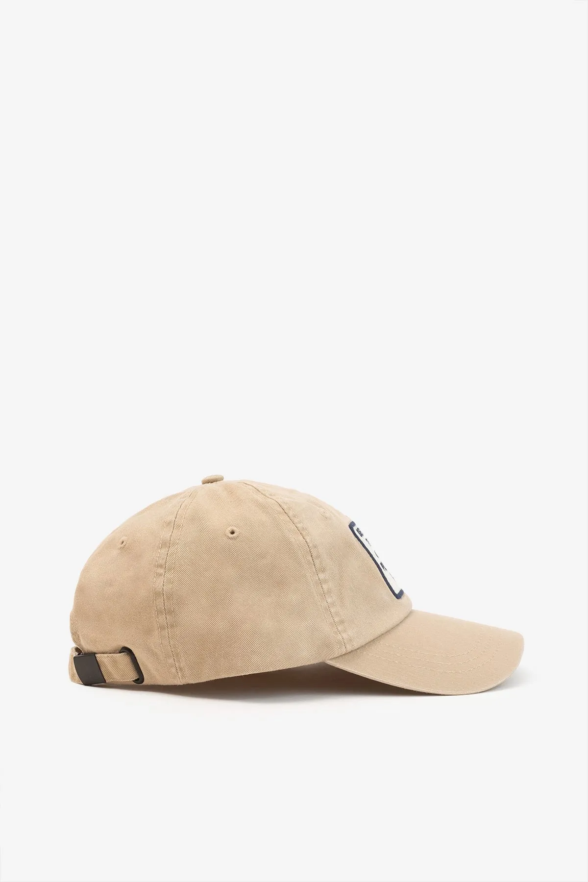 BEIGE PATCH CAP