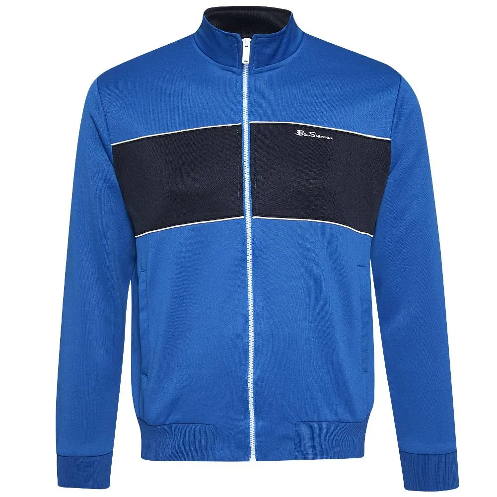 BEN SHERMAN CHEST PANEL TRACK RETRO HOMBRE CHAQUETA 0065217AZUL