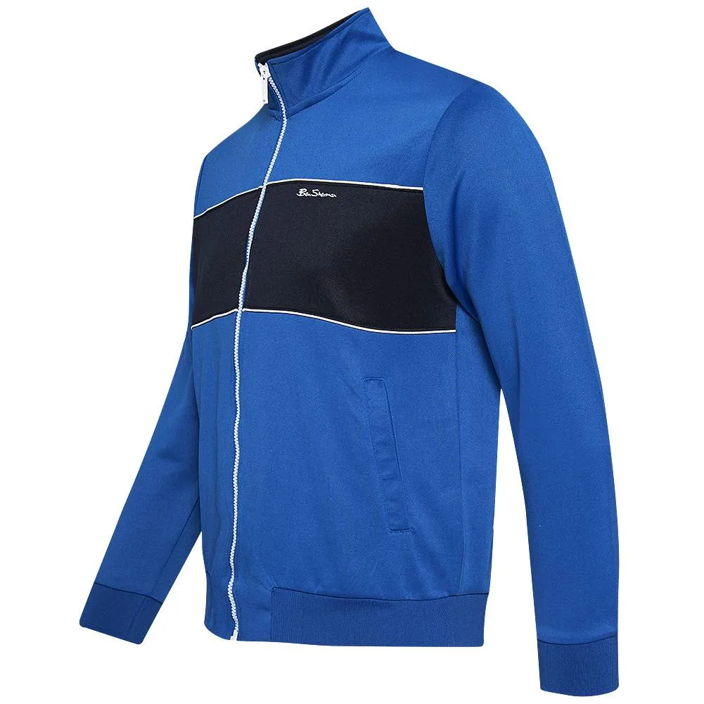 BEN SHERMAN CHEST PANEL TRACK RETRO HOMBRE CHAQUETA 0065217AZUL