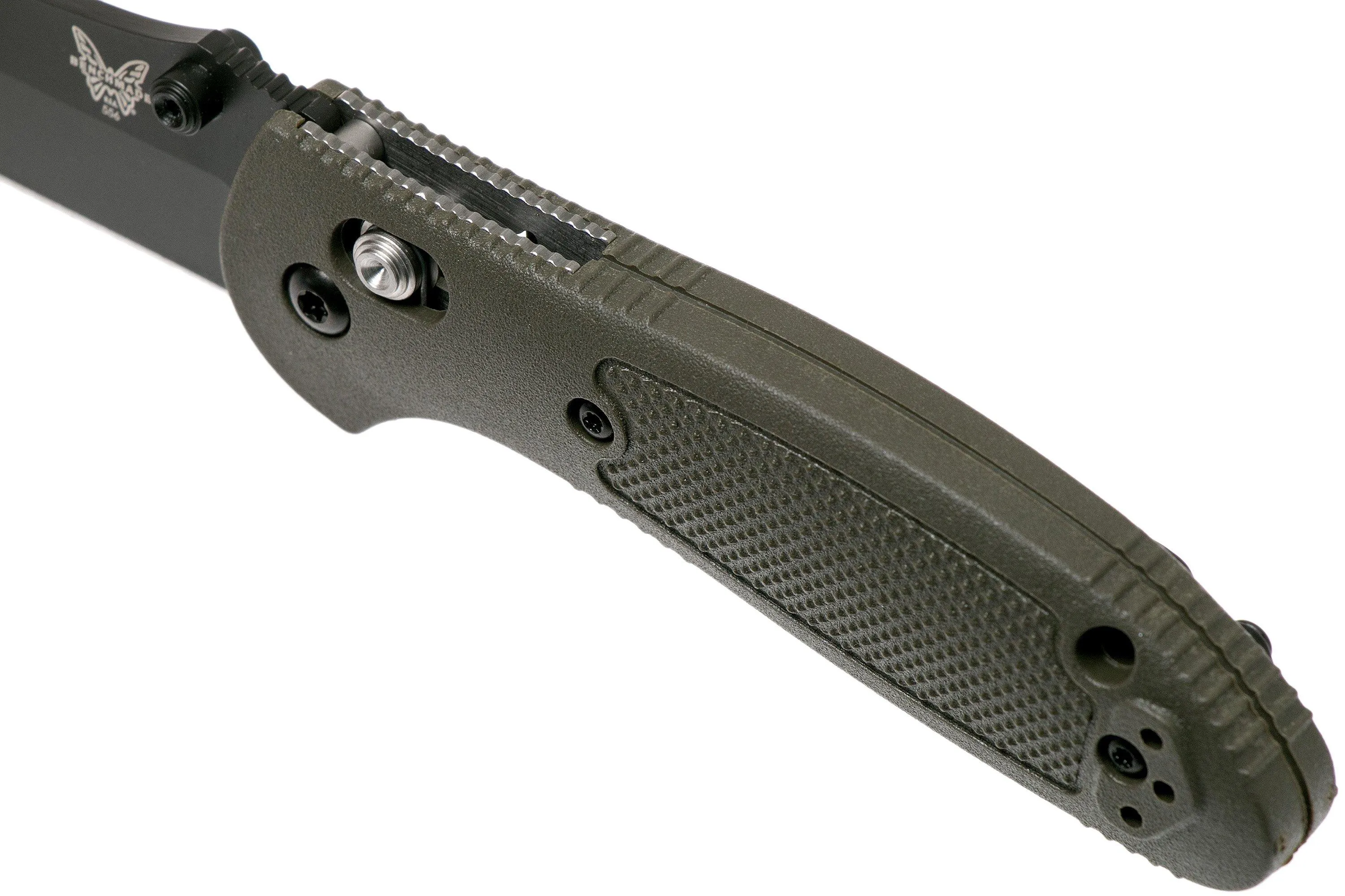 BENCHMADE MINIGRIPTILIAN 556BKODS30V NAVAJA, MEL PARDUE DESIGN