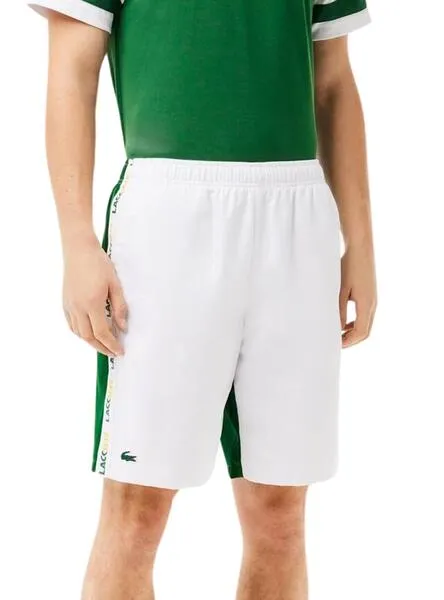 Bermuda Lacoste Sportsuit Blanco para Hombre