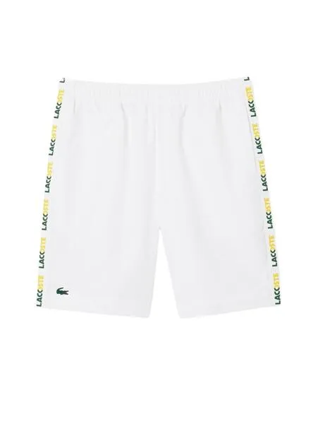 Bermuda Lacoste Sportsuit Blanco para Hombre