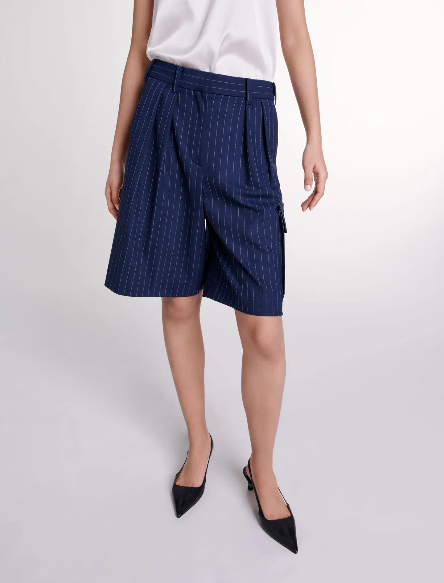 Bermudas a rayas 
