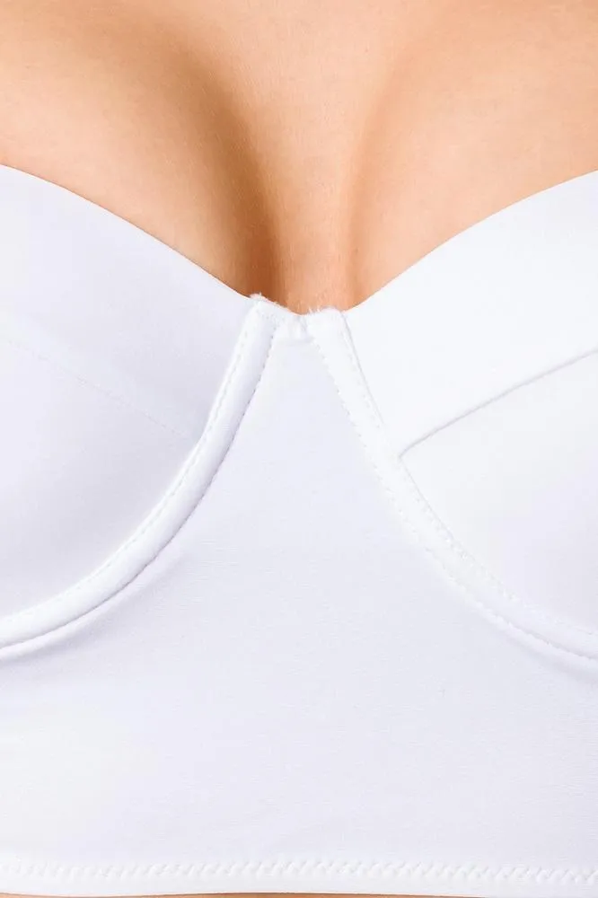Bikini push up moderno blanco