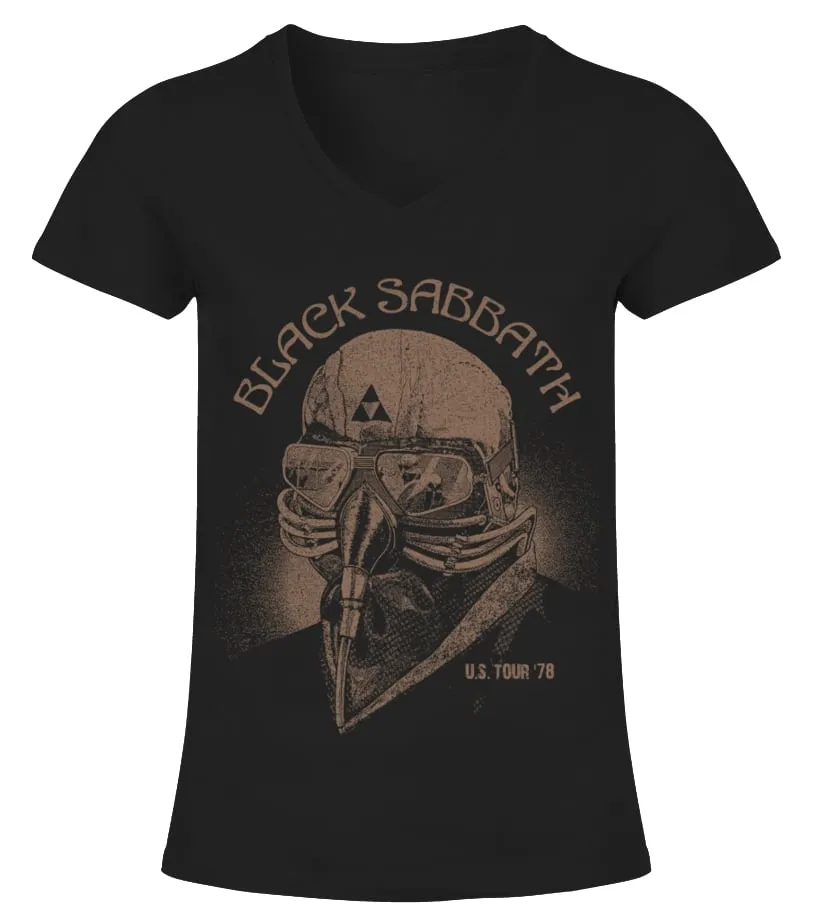 Black Sabbath BK (16) Camiseta cuello pico Mujer