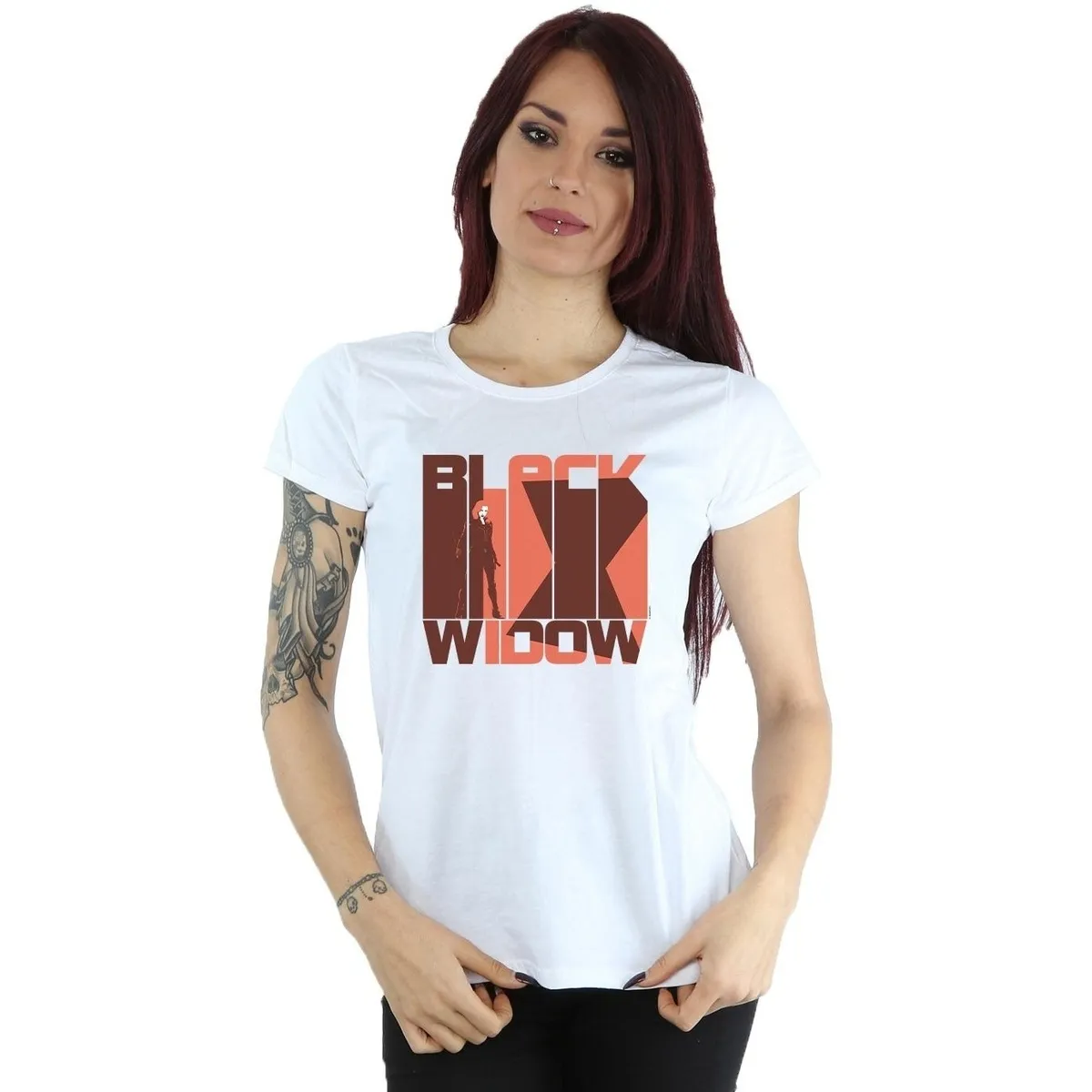 Black Widow Movie Bars Logo