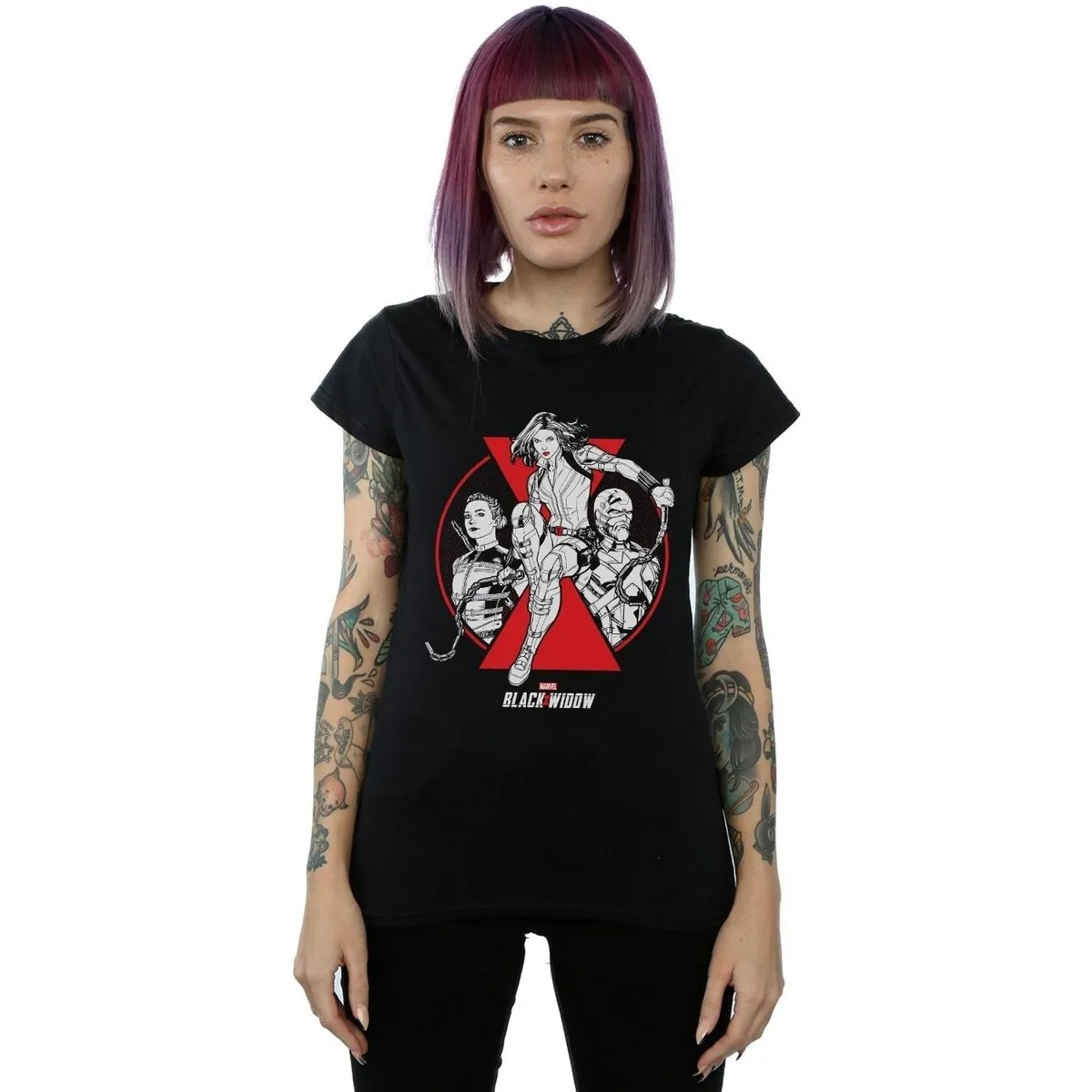 Black Widow Movie Character Badge