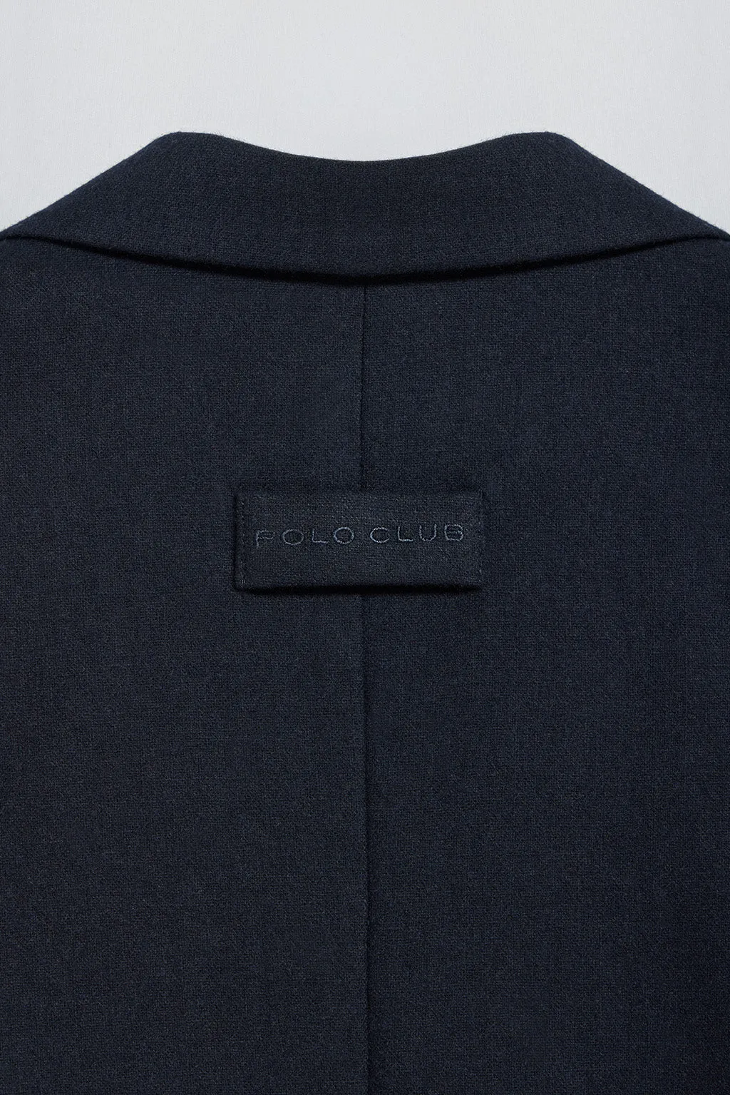 Blazer Cameron azul marino con detalles Polo Club