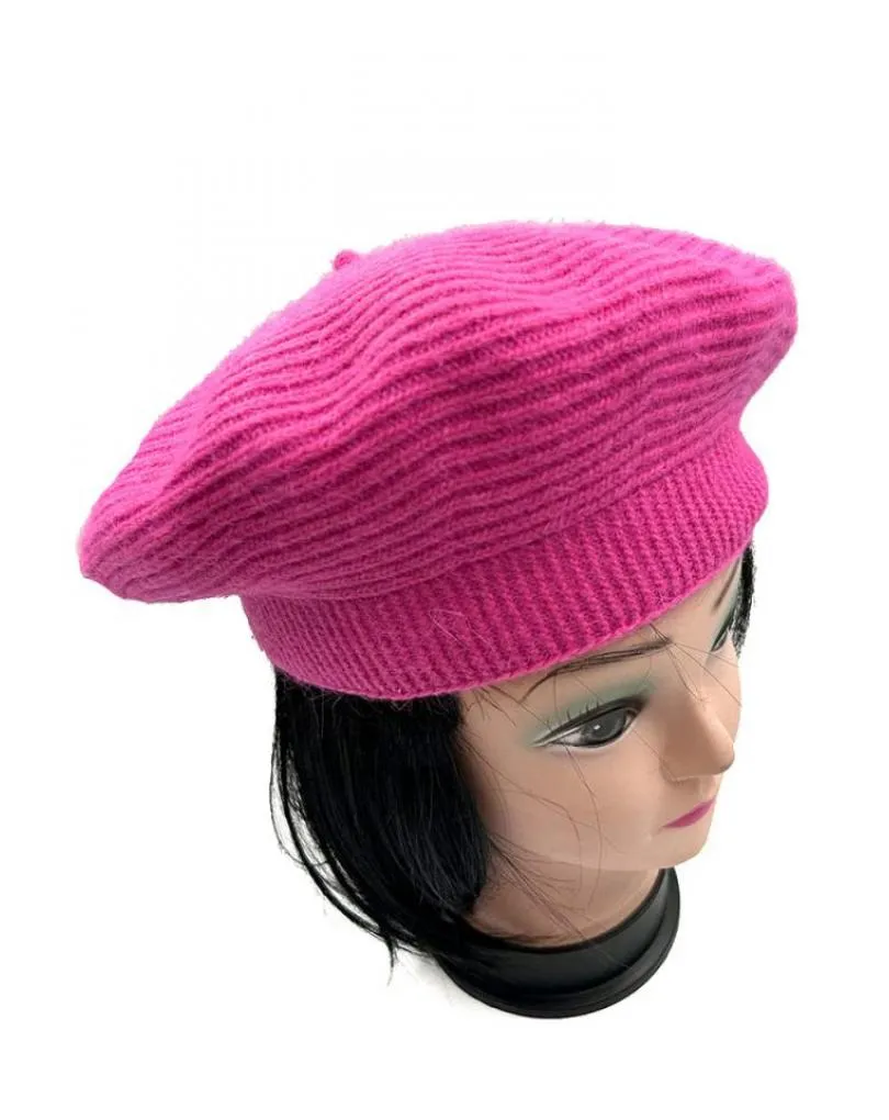 BOINAS FUCSIAS DE MUJER ELEGANTE AIRE FRANCES PARA TU LOOK