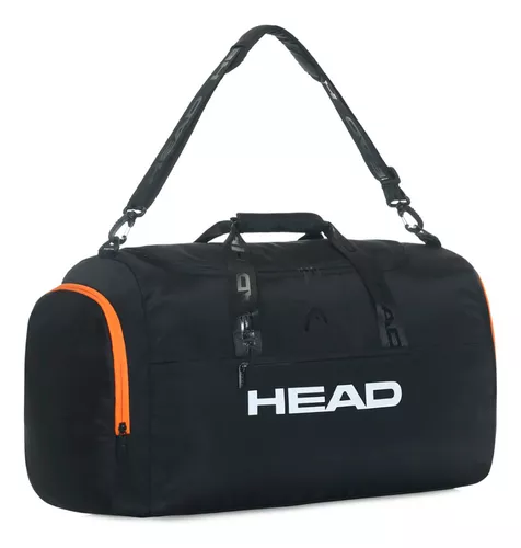 Bolso Deportivo De Viaje Head Color Negro Lisa