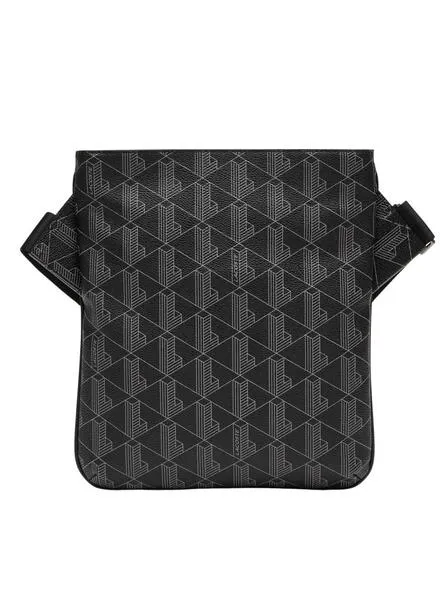 Bolso Lacoste Crossover Negro para Hombre