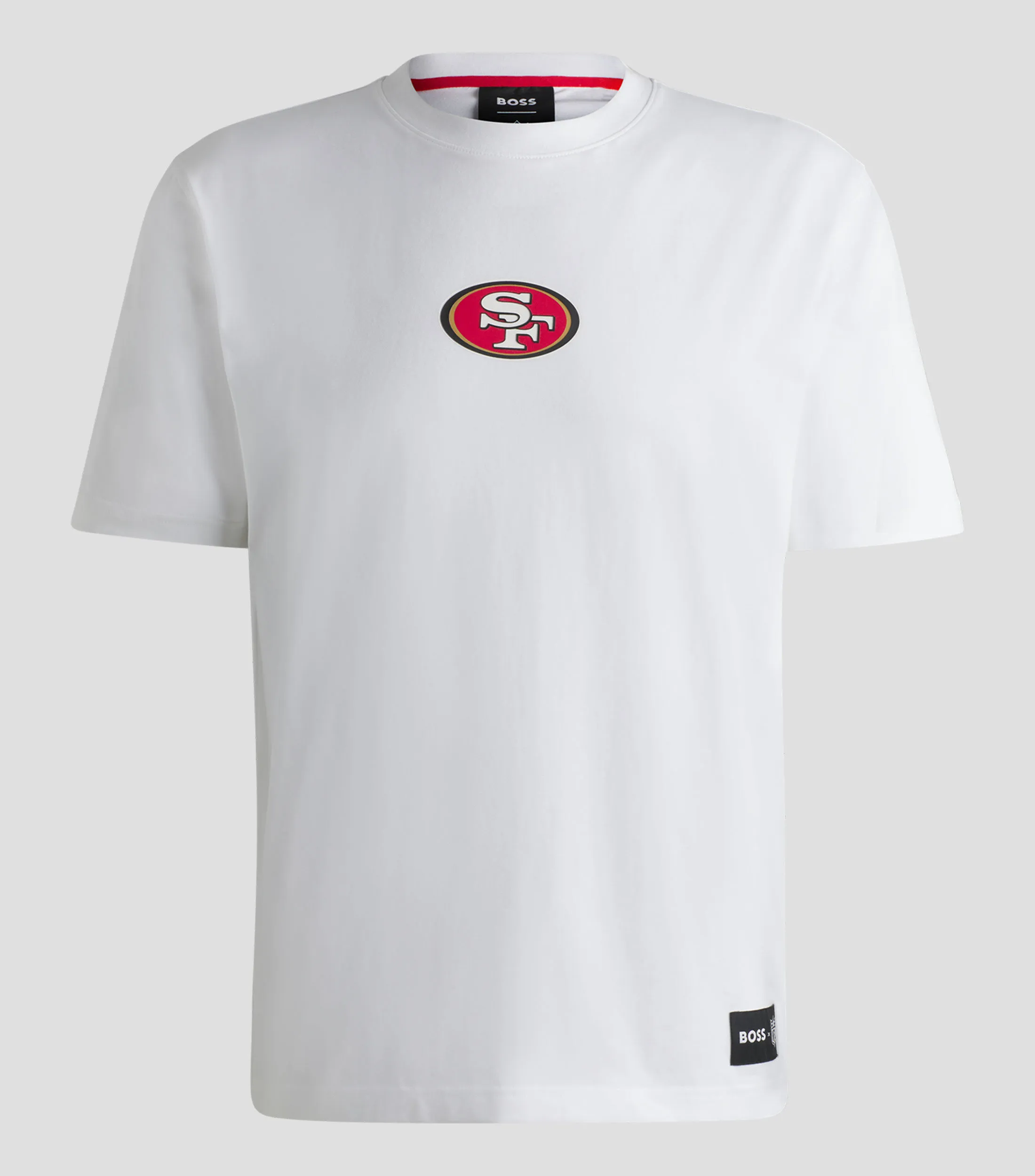 Boss Playera Boss x NFL de algodón elástico con detalle especial de la marca Hombre