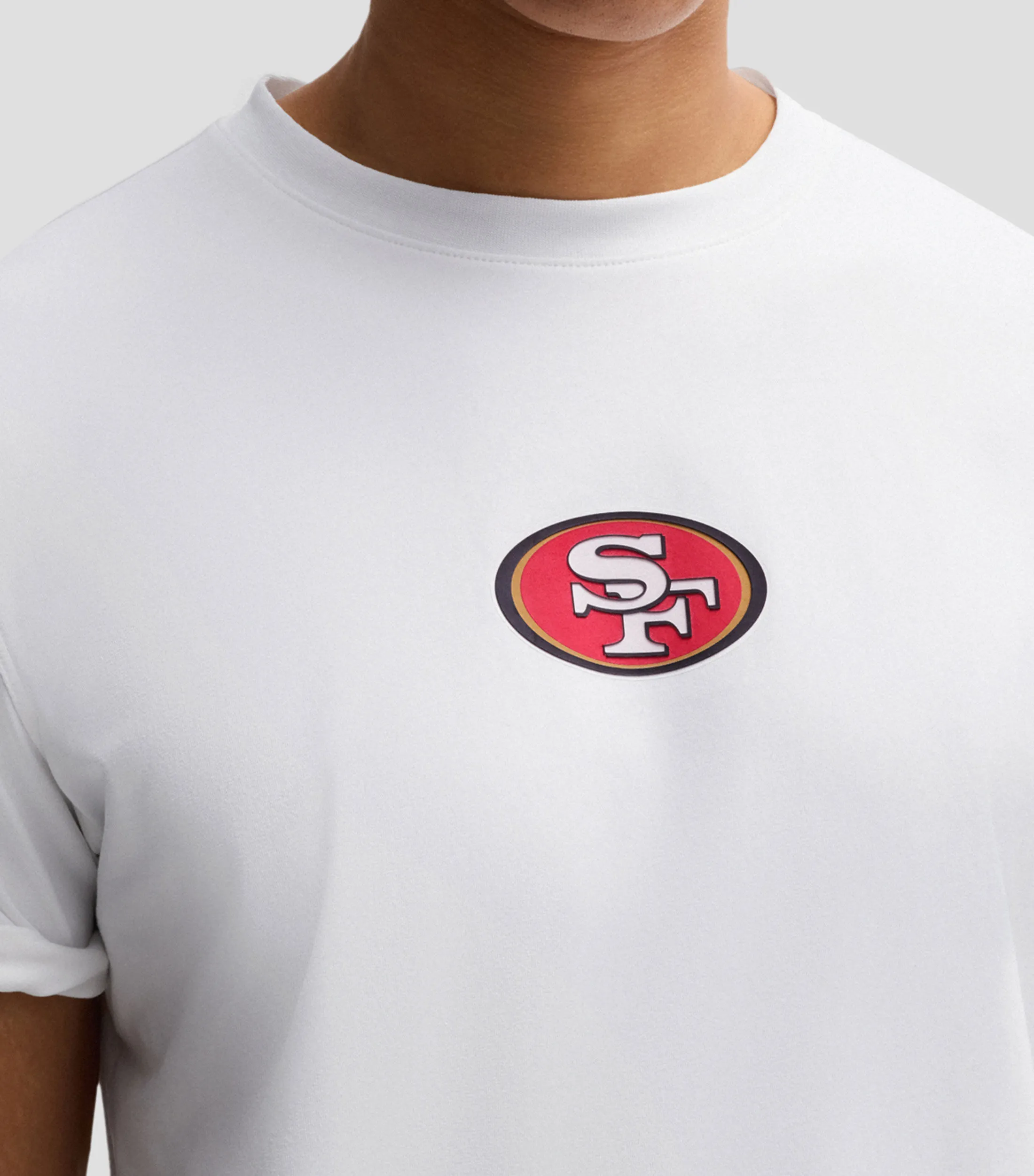 Boss Playera Boss x NFL de algodón elástico con detalle especial de la marca Hombre