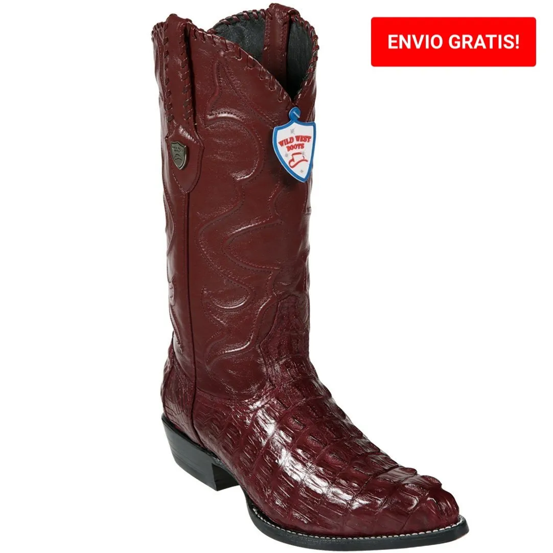 BOTAS DE COCODRILO CAIMAN COLA ORIGINAL HORMA PUNTAL WW2990106