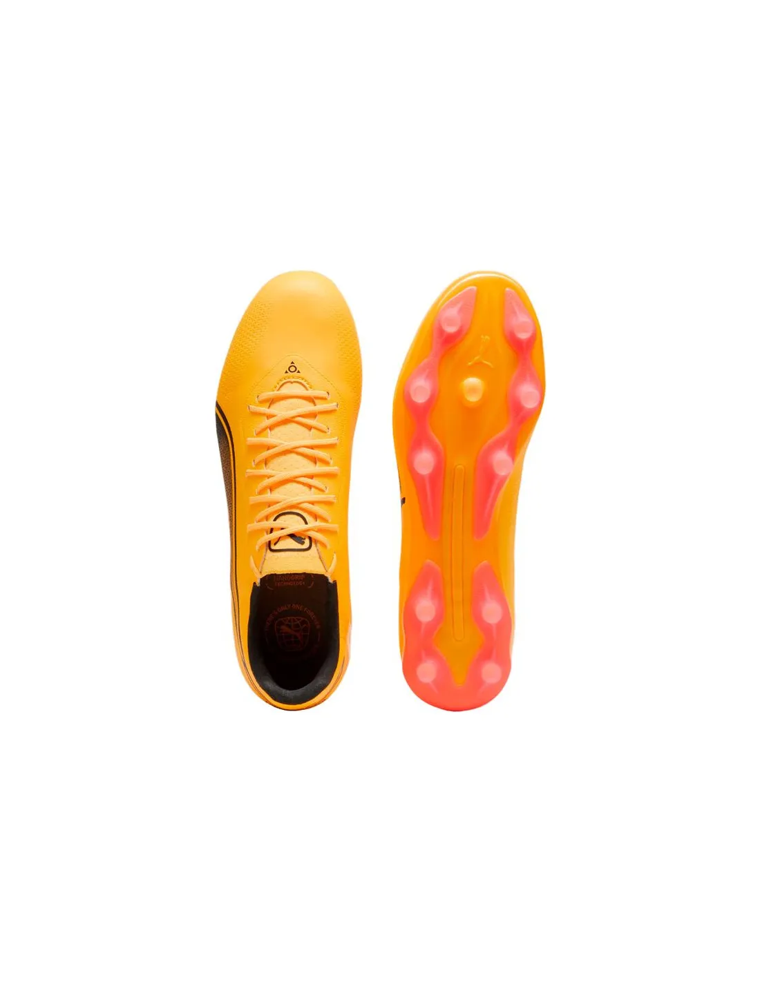 Botas de fútbol Puma KING PRO FG/AG Naranja