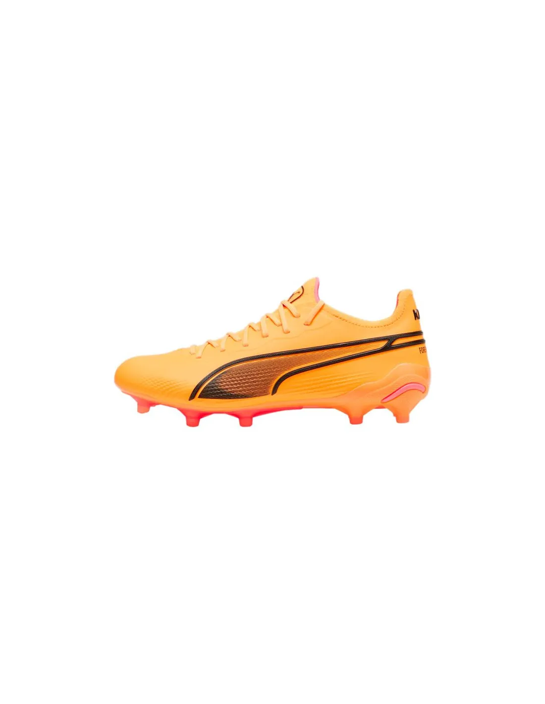 Botas de fútbol Puma KING ULTIMATE FG/AG Naranja Mujer