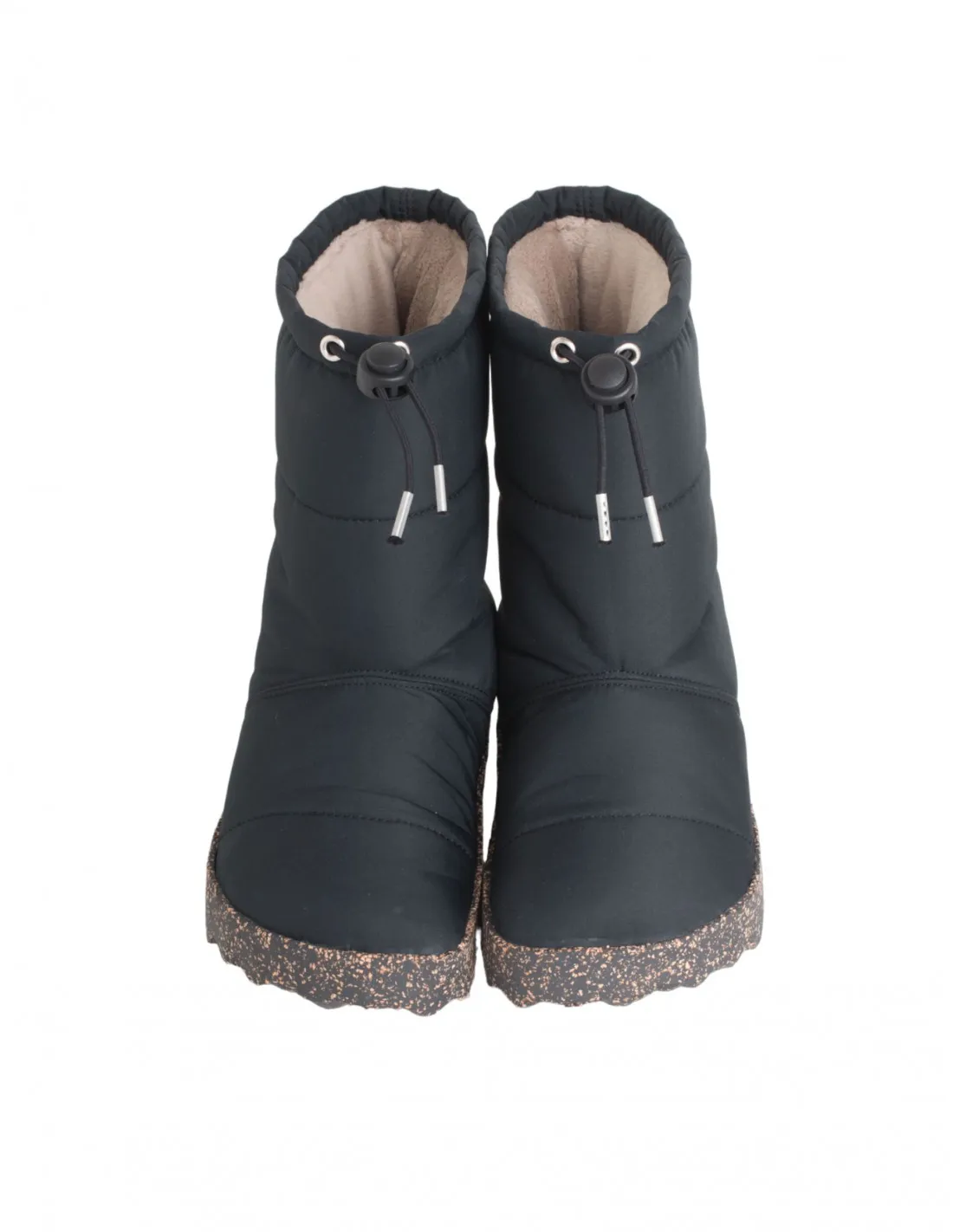 Botas Sostenibles Acolchados Negras ASPORTUGUESAS