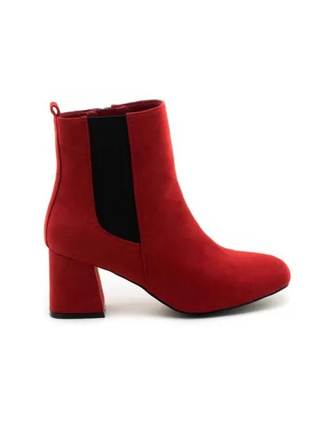 botines mariamare 62555 rojos para mujer