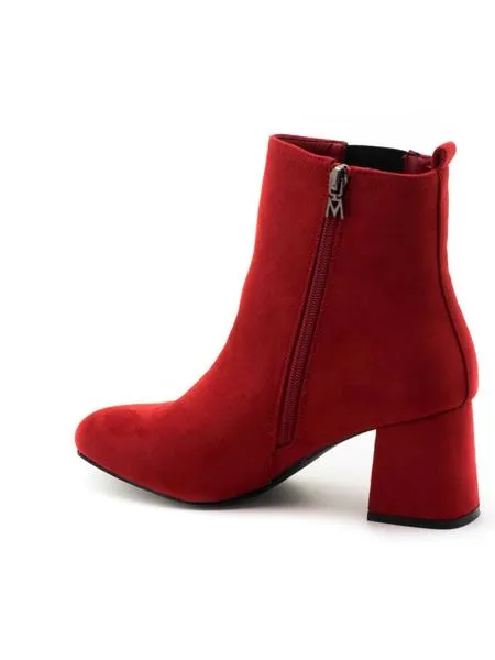 botines mariamare 62555 rojos para mujer