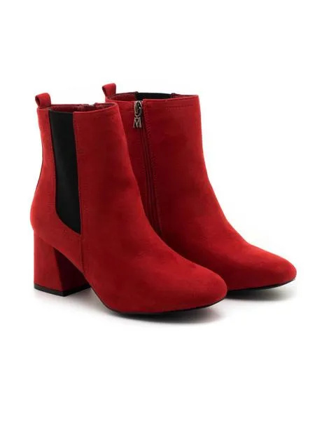 botines mariamare 62555 rojos para mujer