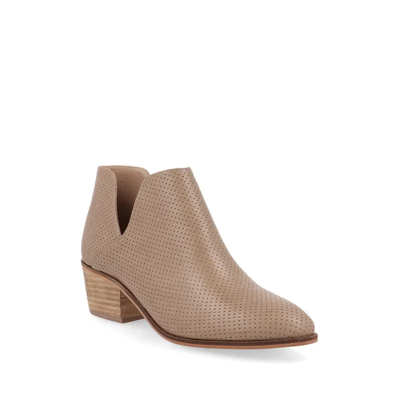 Botín Casual Trender color Taupe para Mujer