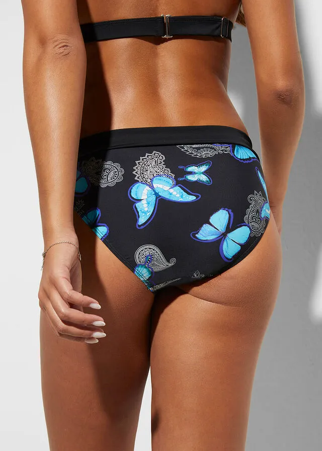 BRAGUITA DE BIKINI SOSTENIBLE NEGROAZUL