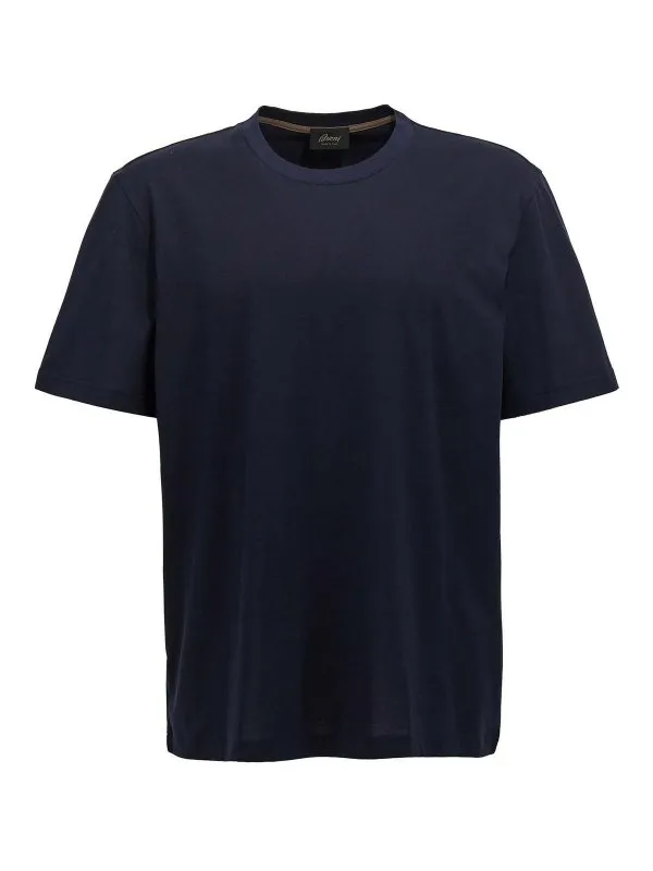 BRIONI CAMISETA  AZUL