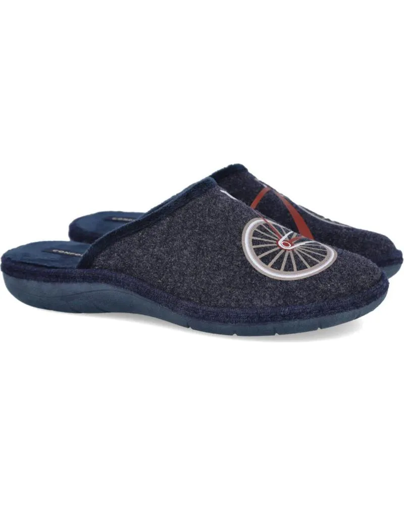 CALZADO DE CASA PINTURINES  DE HOMBRE J ORTEGA C219 ZAPATILLAS DE ESTAR POR CASA PARA HOMBRE  AZUL