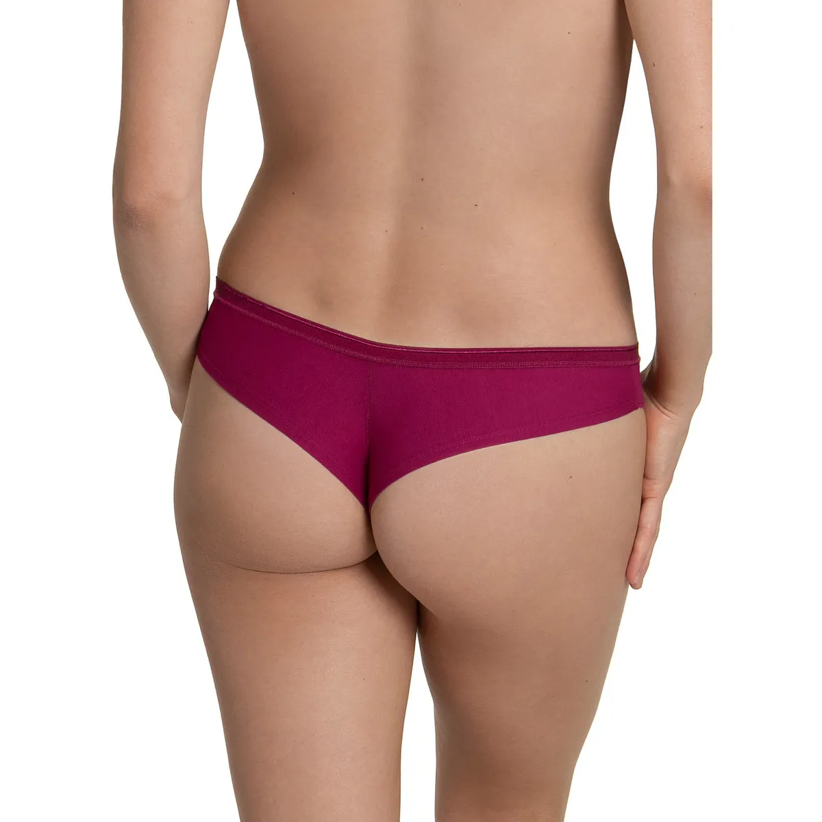 Calzoncillos brasileños Feliz día de burdeos Mejilla