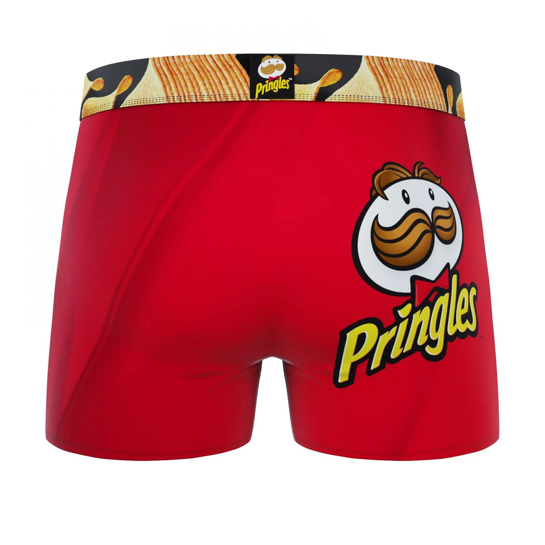 Calzoncillos de boxeadores locos pringles logo