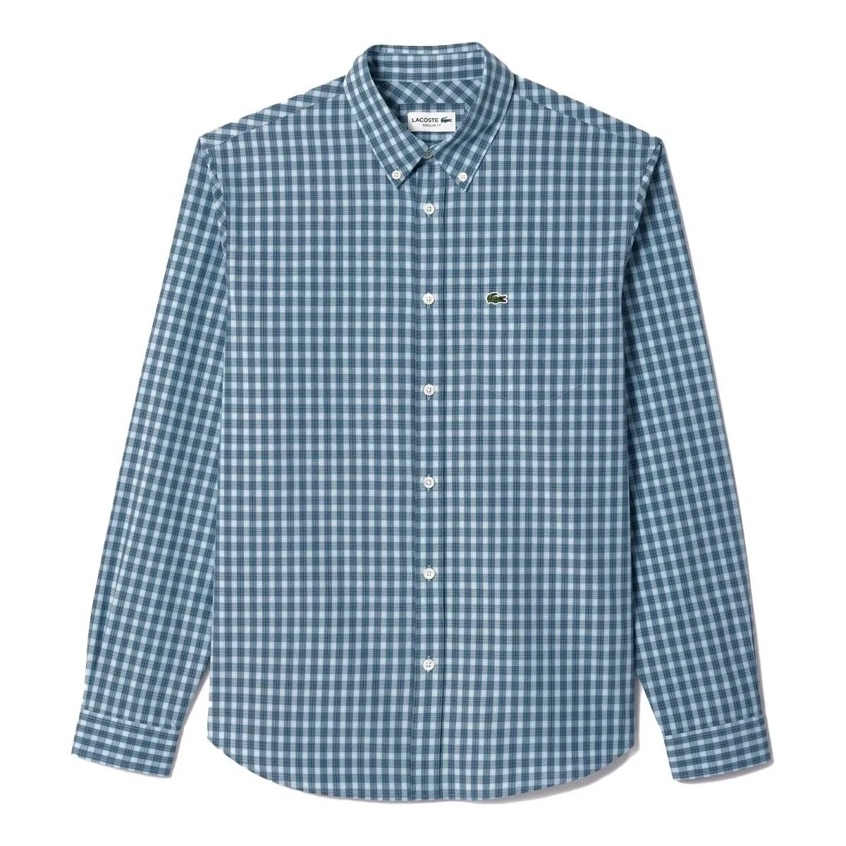  CAMISA A CUADROS CON LOGO