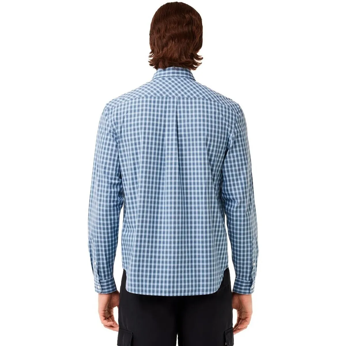  CAMISA A CUADROS CON LOGO