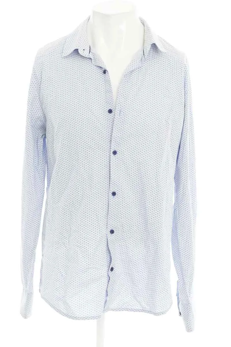 CAMISA COLOR AZUL  CHECKER