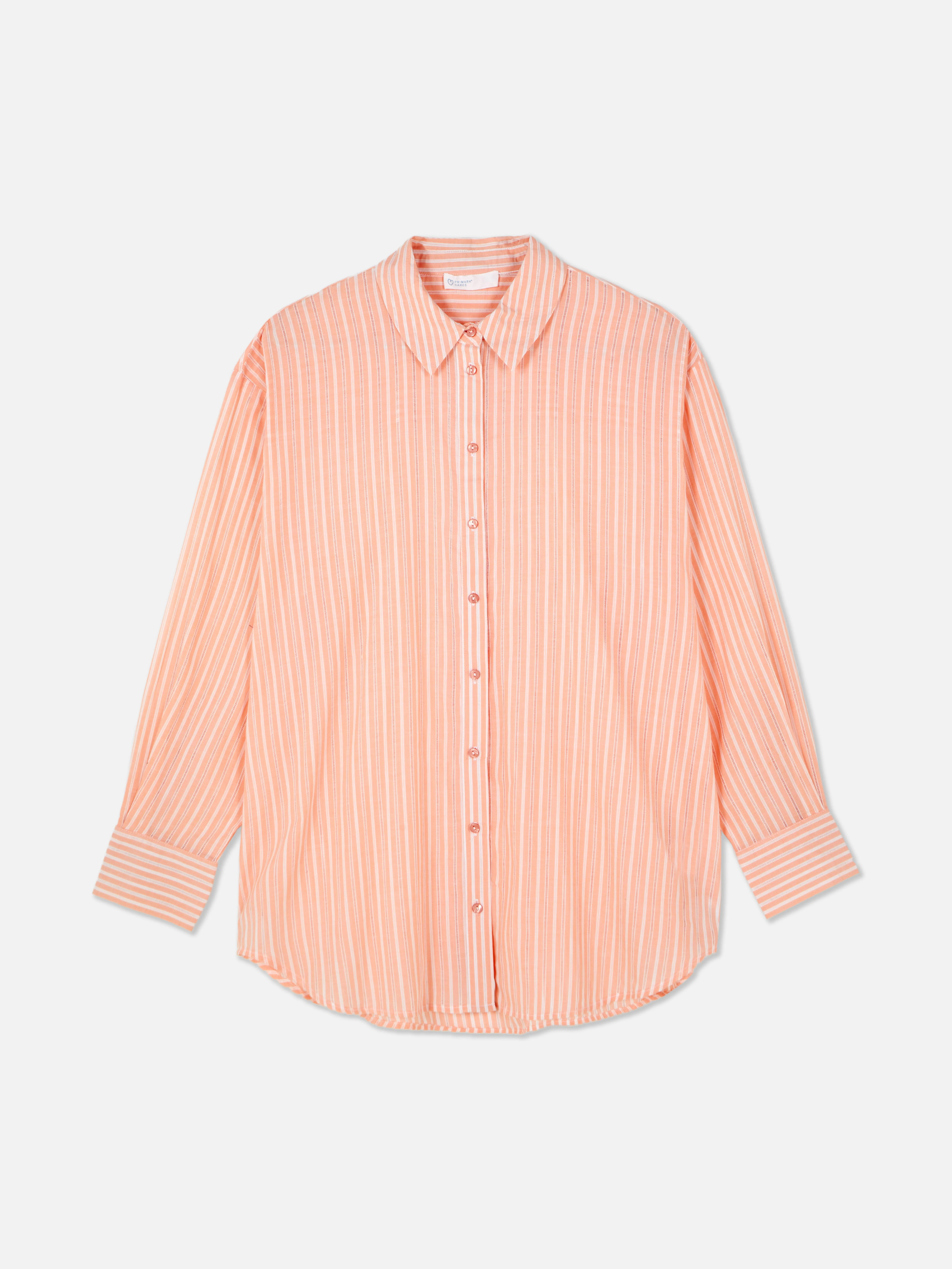 Camisa de manga larga a rayas