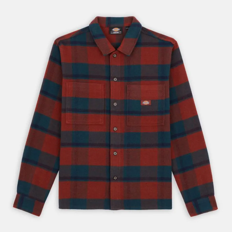 Camisa Dickies: Coaling Shirt Coaling (Check Dark)