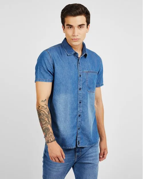 Camisa Hombre Emilio Total Cristal Beige