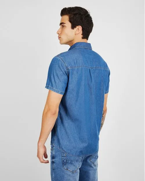 Camisa Hombre Emilio Total Cristal Beige