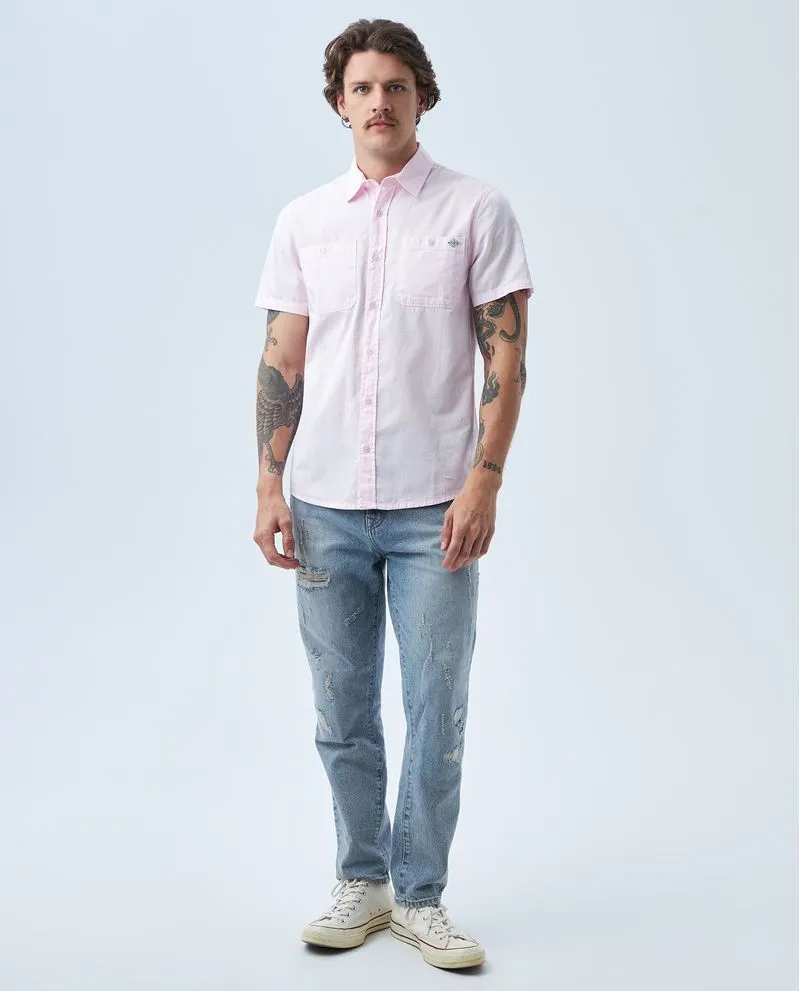 Camisa manga corta para hombre