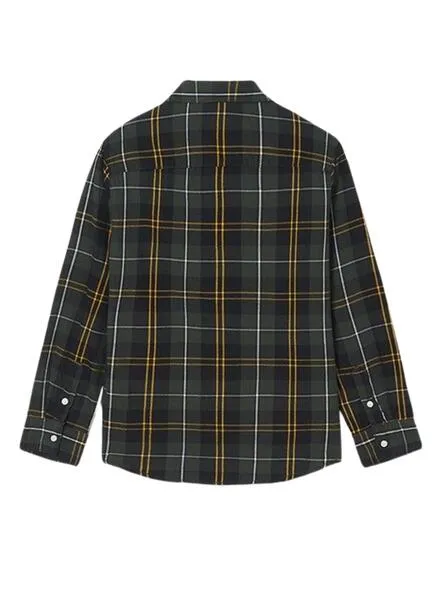 Camisa Mayoral Cuadros Verde Para Niño