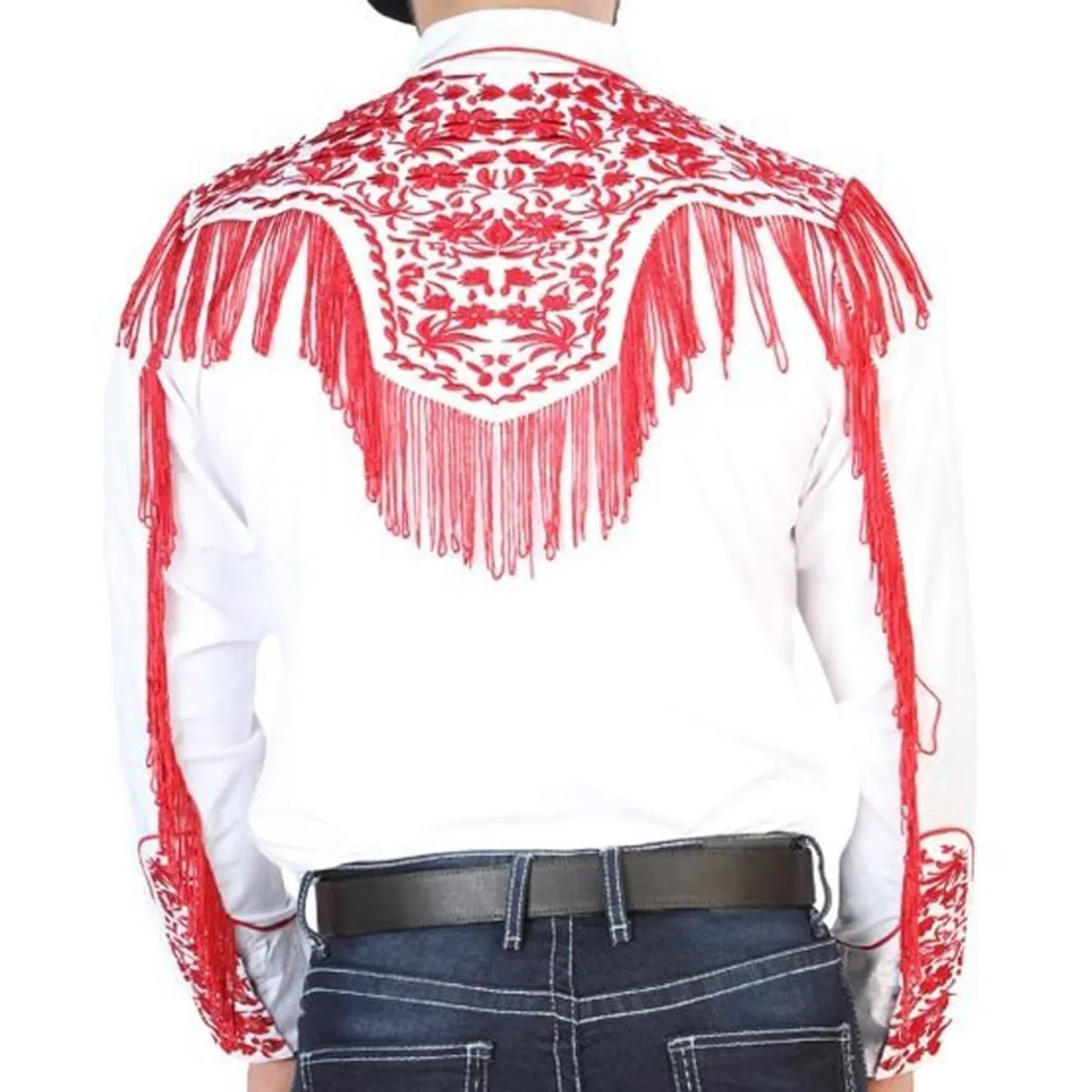 CAMISA VAQUERA BORDADA EL SEOR DE LOS CIELOS BLANCA GEN126708