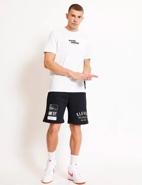 CAMISETA 11º  CITY CIRCLE GRAPHIC  WHITE / SCARLET
