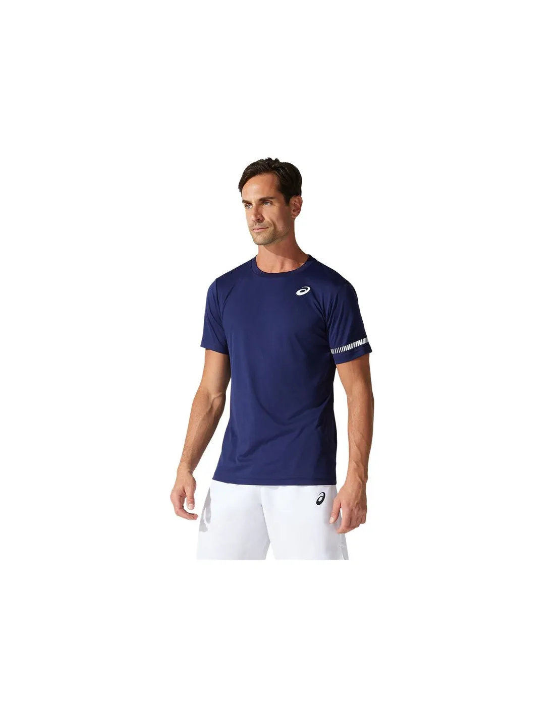 Camiseta Asics Court SS Hombre Blue