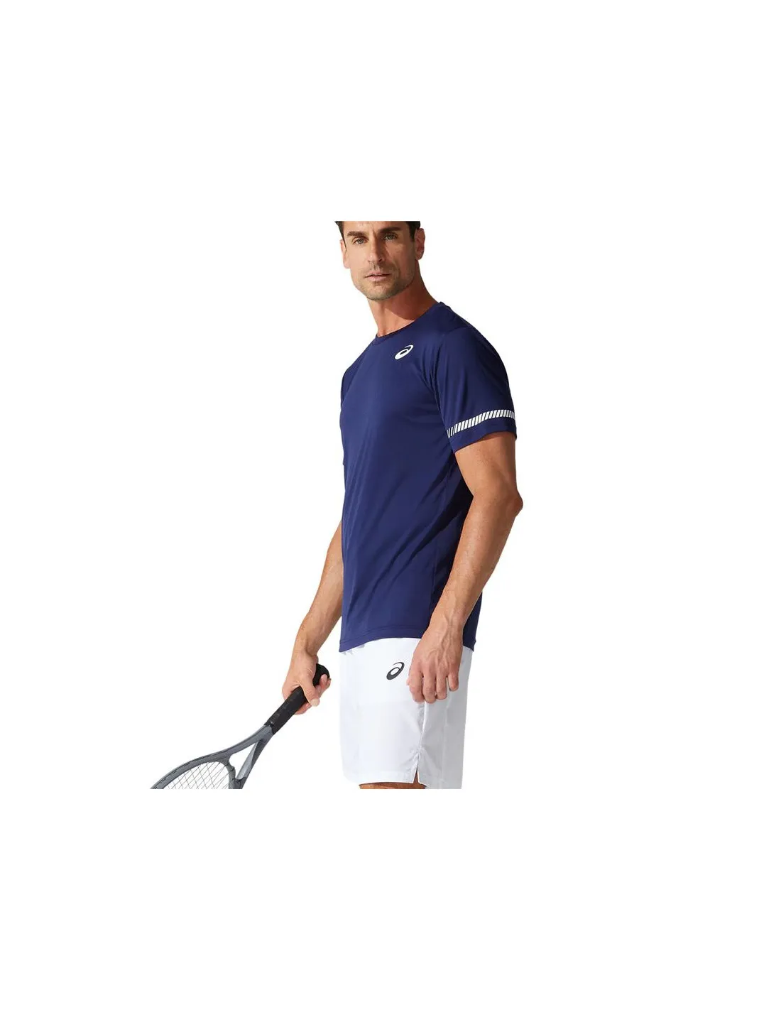 Camiseta Asics Court SS Hombre Blue