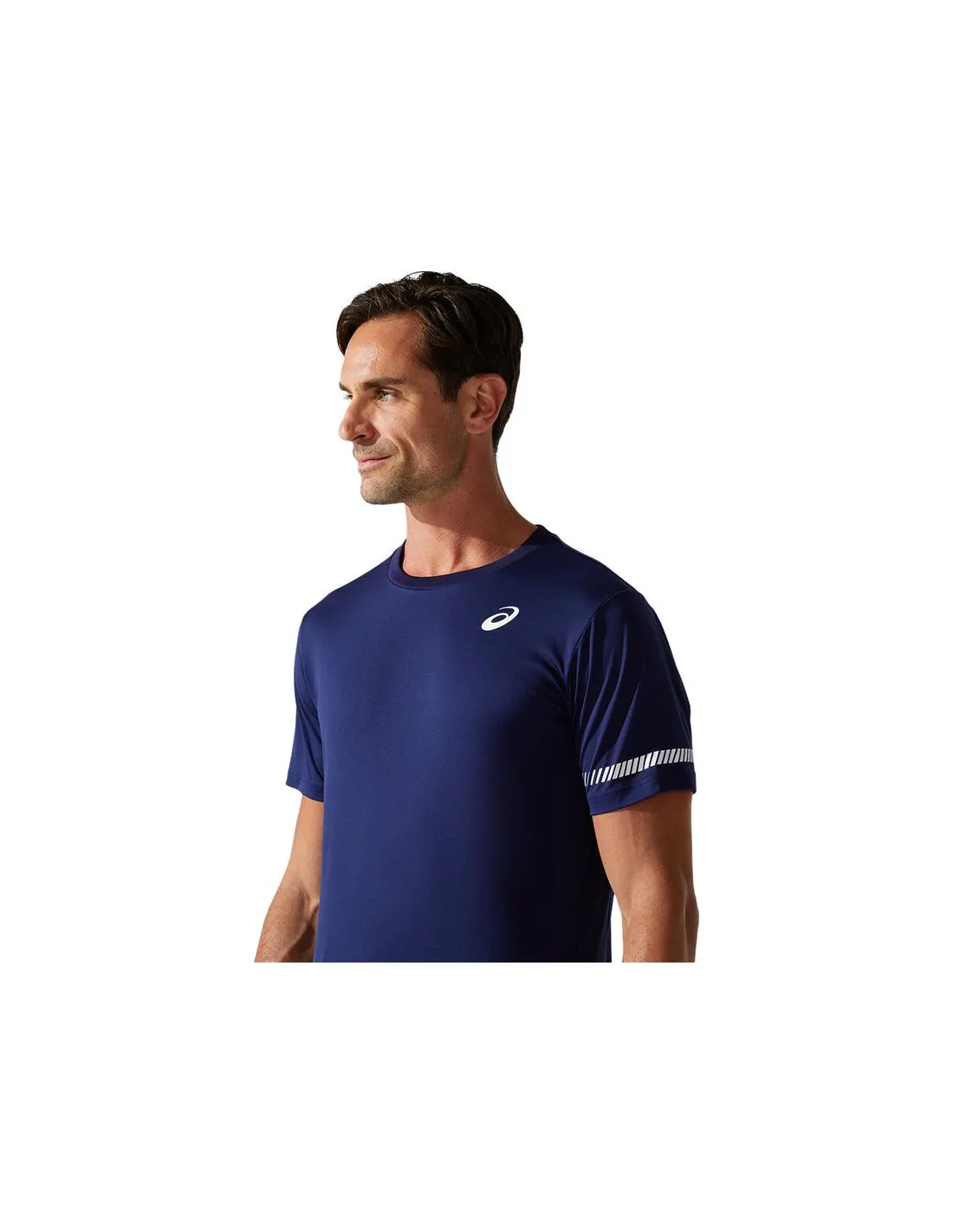 Camiseta Asics Court SS Hombre Blue